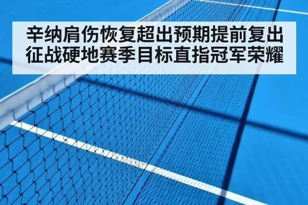 hard court tennis match