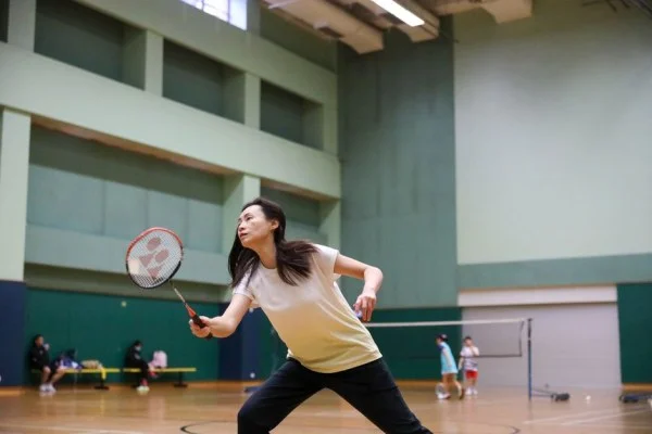 badminton team training